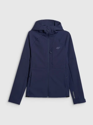 4F Kurtka softshell wiatroodporna membrana 10000 damska - granatowa S