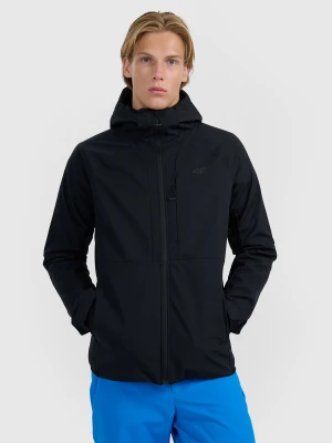4F Kurtka softshell wiatroodporna membrana 10000 męska - czarna M