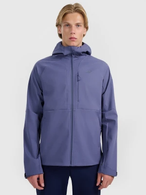 4F Kurtka softshell wiatroodporna membrana 10000 męska - granatowa S