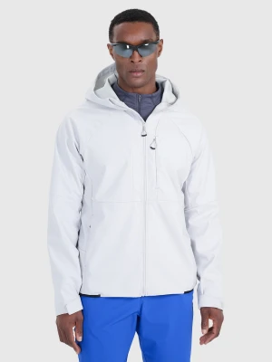 4F Kurtka softshell wiatroodporna membrana 10000 męska - szara XL