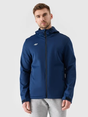4F Kurtka softshell wiatroodporna membrana 5 000 męska - granatowa S