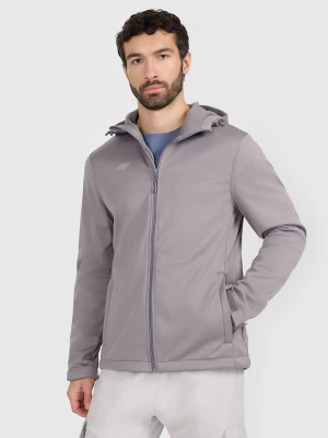 4F Kurtka softshell wiatroodporna membrana 5 000 męska - szara S