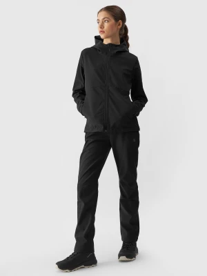 4F Kurtka softshell wiatroodporna membrana 5000 damska - czarna L