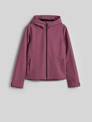 4F Kurtka softshell wiatroodporna membrana 5000 damska - różowa M