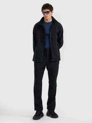 4F Kurtka softshell wiatroodporna membrana 5000 męska - czarna M