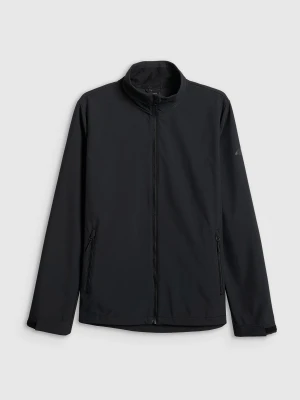 4F Kurtka softshell wiatroodporna membrana 5000 męska - czarna XL