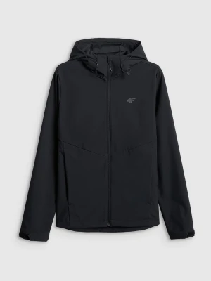 4F Kurtka softshell wiatroodporna membrana 5000 męska - czarna S