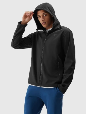 4F Kurtka softshell wiatroodporna membrana 5000 męska - czarny L