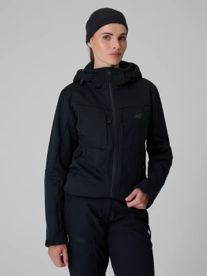 4F Kurtka softshell wiatroodporna membrana 8000 damska - czarna L
