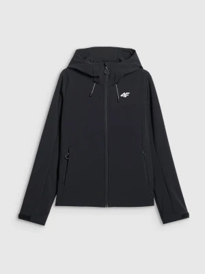 4F Kurtka softshell wiatroodporna membrana 8000 damska - czarna M