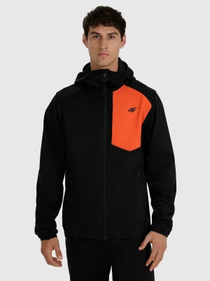 4F Kurtka softshell wiatroodporna membrana 8000 męska - czarna M