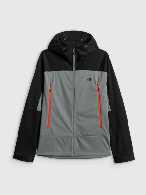 4F Kurtka softshell wiatroodporna membrana 8000 męska - czarna M