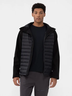 4F Kurtka softshell wiatroodporna membrana 8000 męska - czarna XXL