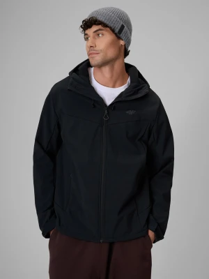 4F Kurtka softshell wiatroodporna membrana 8000 męska - czarna XXL