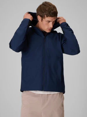 4F Kurtka softshell wiatroodporna membrana 8000 męska - granatowa XL