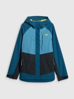 4F Kurtka trekkingowa membrana 10000 damska - turkusowa XXL