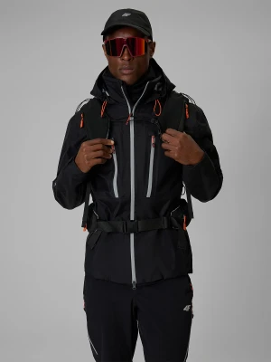 4F Kurtka trekkingowa membrana 20000 męska - czarna 3XL