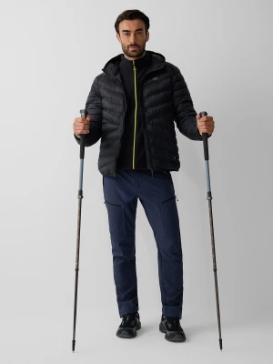 4F Kurtka trekkingowa z wypełnieniem Primaloft Thermoplume męska - czarna S