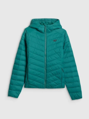 4F Kurtka z wypełnieniem syntetycznym damska - zielona L
