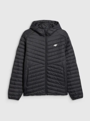 4F Kurtka z wypełnieniem syntetycznym męska - czarna XL