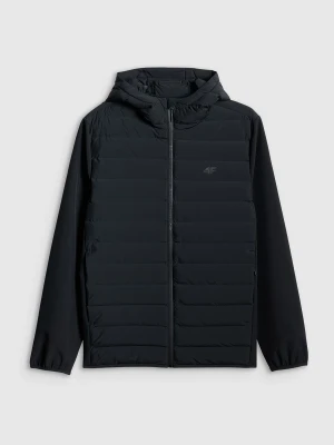 4F Kurtka z wypełnieniem syntetycznym męska - czarna M