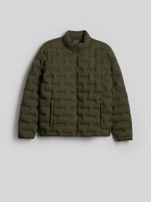 4F Kurtka z wypełnieniem syntetycznym męska - khaki 3XL zielony