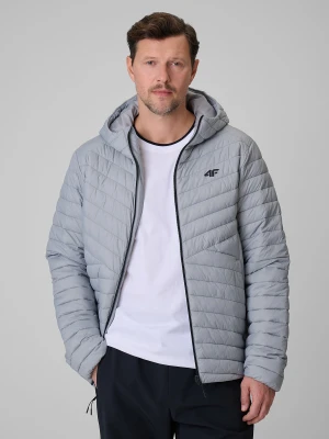 4F Kurtka z wypełnieniem syntetycznym męska - szara M