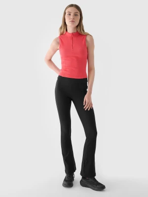 Zdjęcie produktu 4F Legginsy dzianinowe damskie - czarne S