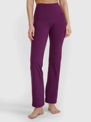 4F Legginsy funkcyjne w kolorze fioletowym rozmiar: S