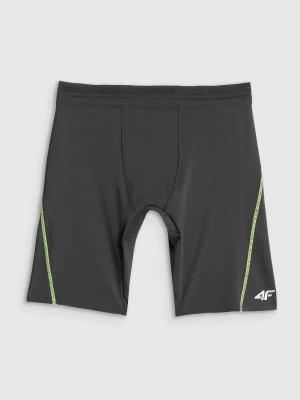 4F Legginsy kolarki do biegania szybkoschnące męskie - czarne S