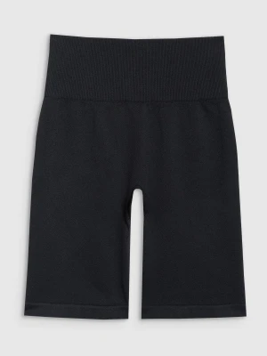 4F Legginsy kolarki treningowe bezszwowe damskie - czarne M/L