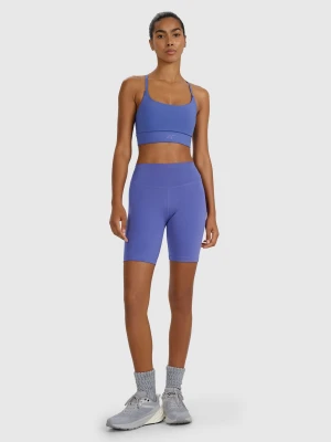 4F Legginsy kolarki treningowe damskie - granatowe XL