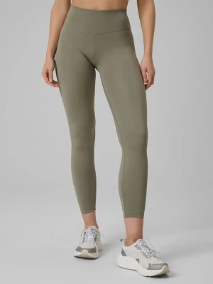 4F Legginsy sportowe w kolorze khaki rozmiar: XS