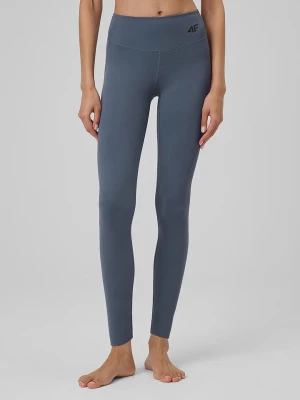 4F Legginsy sportowe w kolorze niebieskim rozmiar: M