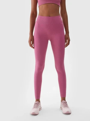 4F Legginsy sportowe w kolorze różowym rozmiar: XS/S
