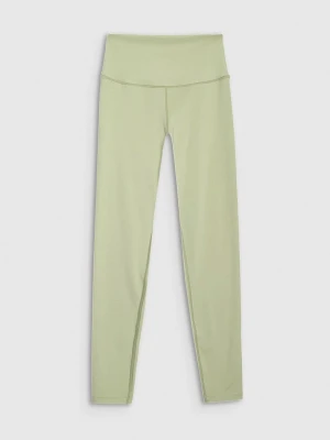 4F Legginsy sportowe w kolorze zielonym rozmiar: L
