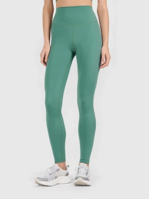4F Legginsy sportowe w kolorze zielonym rozmiar: S