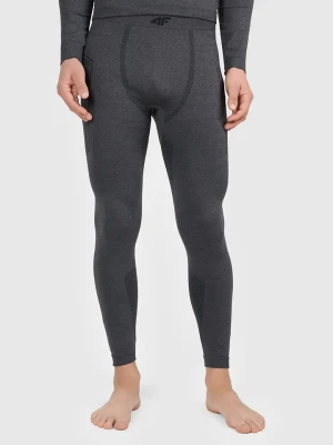 4F Legginsy termiczne w kolorze szarym rozmiar: S / M