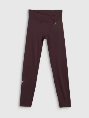 4F Legginsy treningowe damskie 4F | Anna Lewandowska - brązowe XL