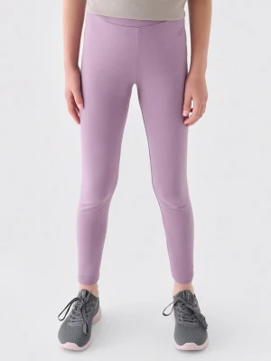 4F Legginsy w kolorze fioletowym rozmiar: 152