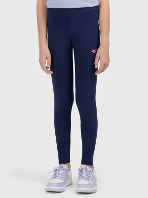 4F Legginsy w kolorze granatowym rozmiar: 134