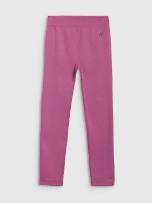 4F Legginsy w kolorze różowym rozmiar: 128/134