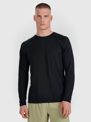 4F Longsleeve do biegania szybkoschnący męski - czarny S