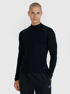 4F Longsleeve do biegania w terenie szybkoschnący męski - czarny S/M