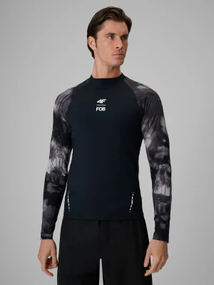 4F Longsleeve do pływania i sportów wodnych z filtrem UPF50+ męski - czarny XXL