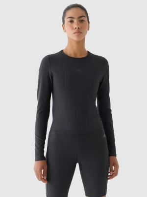 4F Longsleeve treningowy szybkoschnący damski - szary M