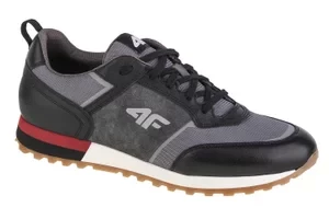 4F Men's Casual H4L-OBML258-25S, Męskie, Szare, buty sneakers, tkanina, rozmiar: 41