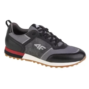 4F Men's Casual H4L-OBML258-25S, Męskie, Szare, buty sneakers, tkanina, rozmiar: 41