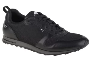 4F Men's Casual OBML255-21S, Męskie, Czarne, buty sneakers, tkanina, rozmiar: 41