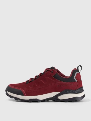 4F Niskie buty trekkingowe damskie - czerwone 37